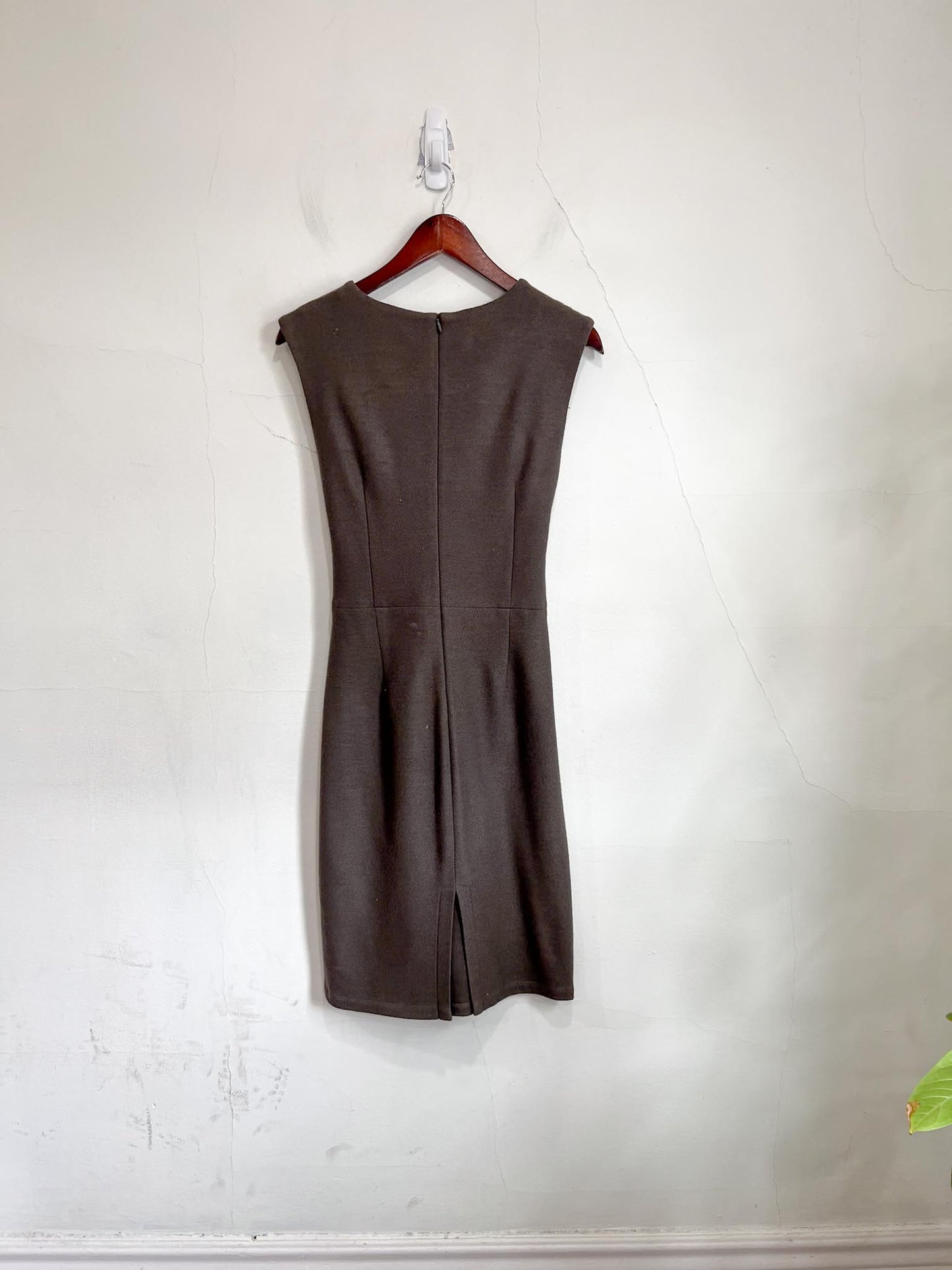 obakki Slow Fashion Wool Wrap Dress (Size S)