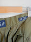 Gap "Pleated Wide Leg Trousers in Moss Green" (Size 12)