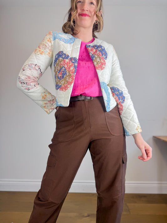 House of Harlow Quilted Cropped Jacket NWT (Size S)