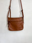 Fossil Leather Crossbody Bag in Brown