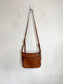 Fossil Leather Crossbody Bag in Brown