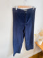 Everlane “The Corduroy Wide Leg Pant in Navy" (Size 8)
