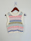 Zara Sweater Vest in Multi-Colour (Size S)
