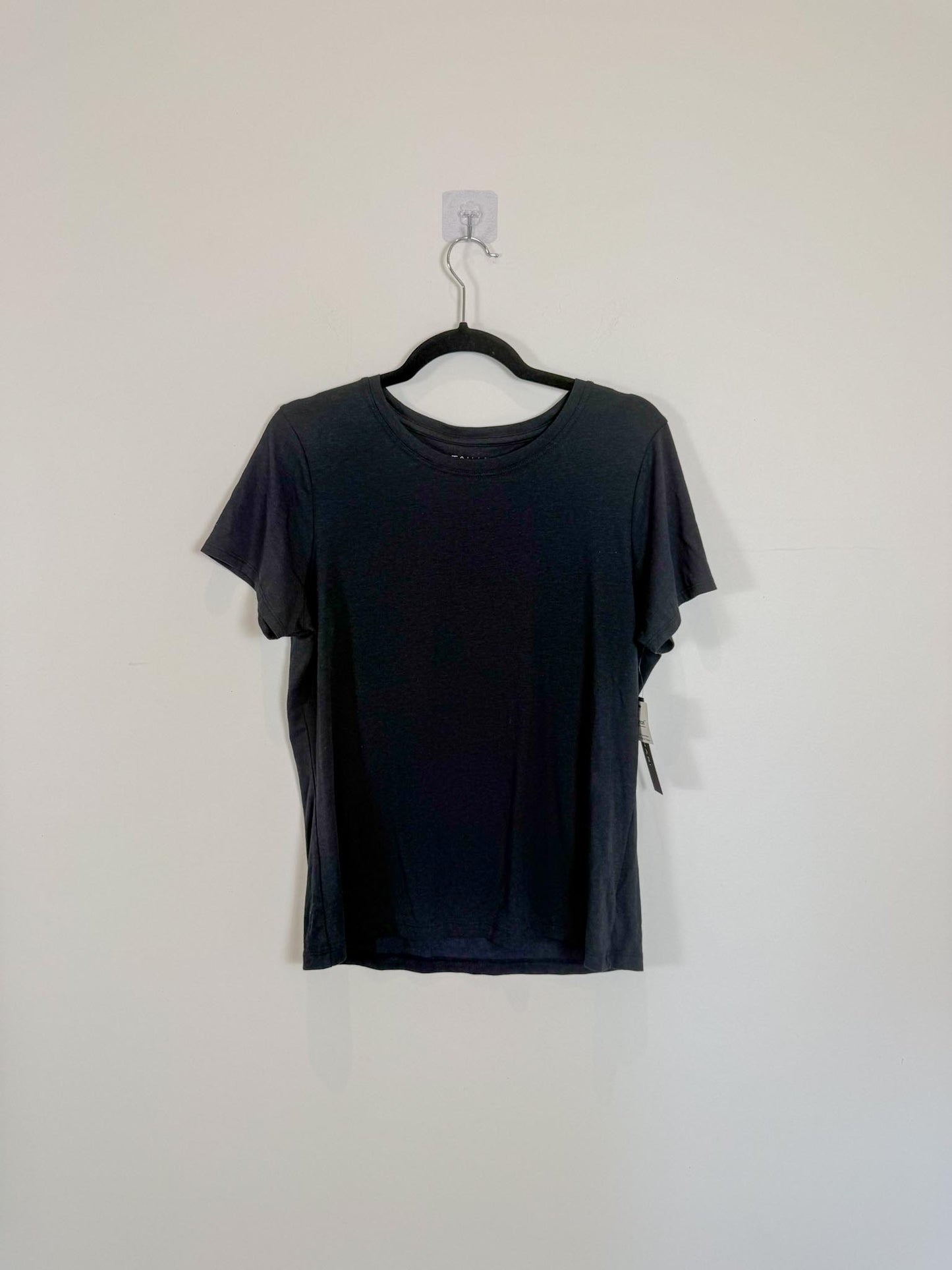 TAHARI  Essentials T-Shirt in Black NWT (Size L)