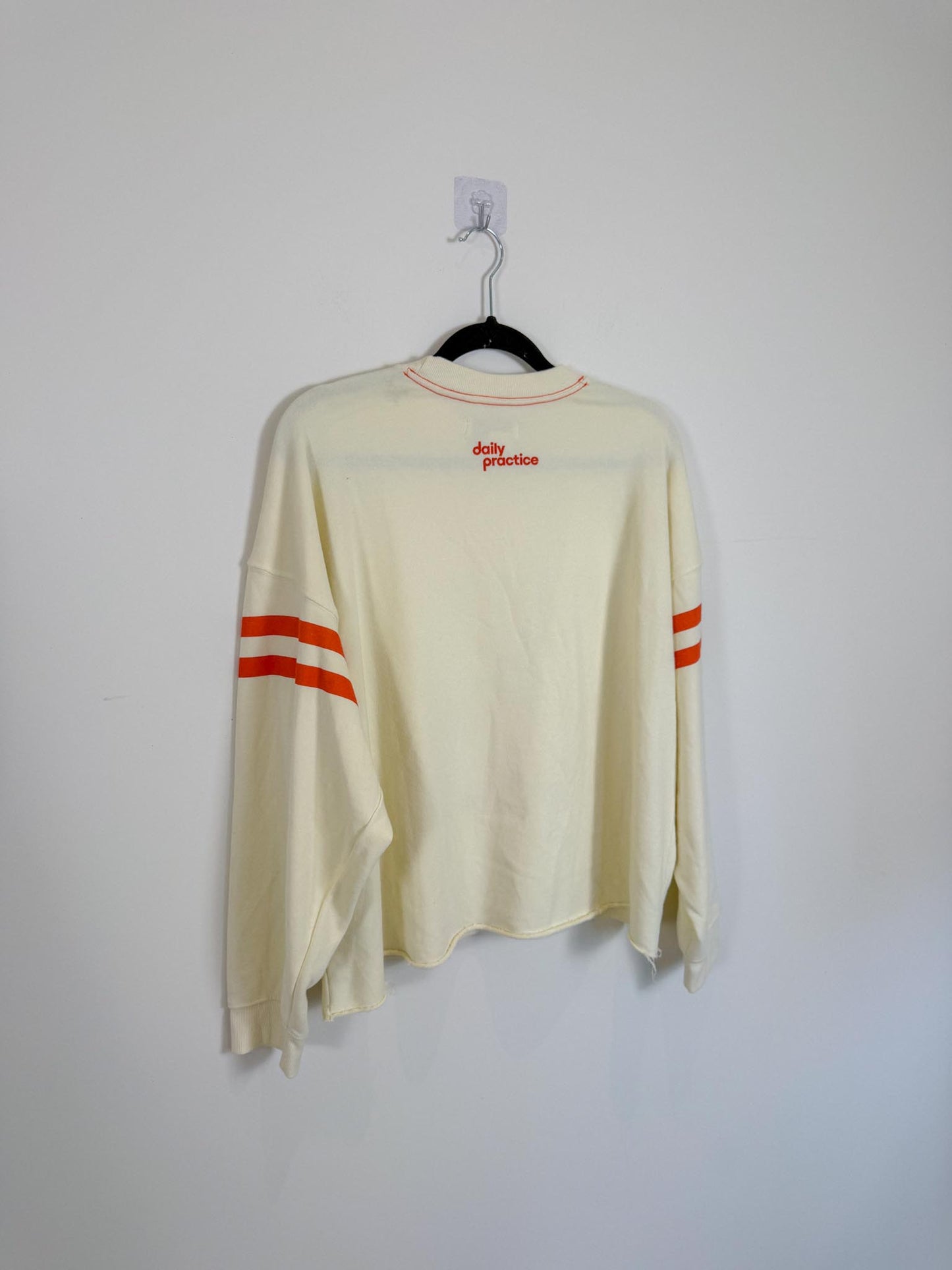 Anthropologie "Daily Practice Less Regrets Sweatshirt" (Size L)