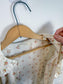 DOEN "Bel Ruffled Silk-charmeuse Blouse in Floral" (Size S)