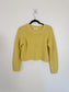 Wilfred "Sardou Merino Wool Sweater in Yellow" (Size M)