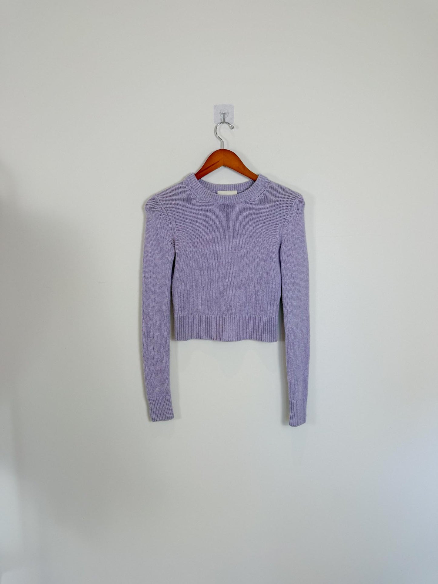 Wilfred Cashmere Sweater in Purple (Size XS)