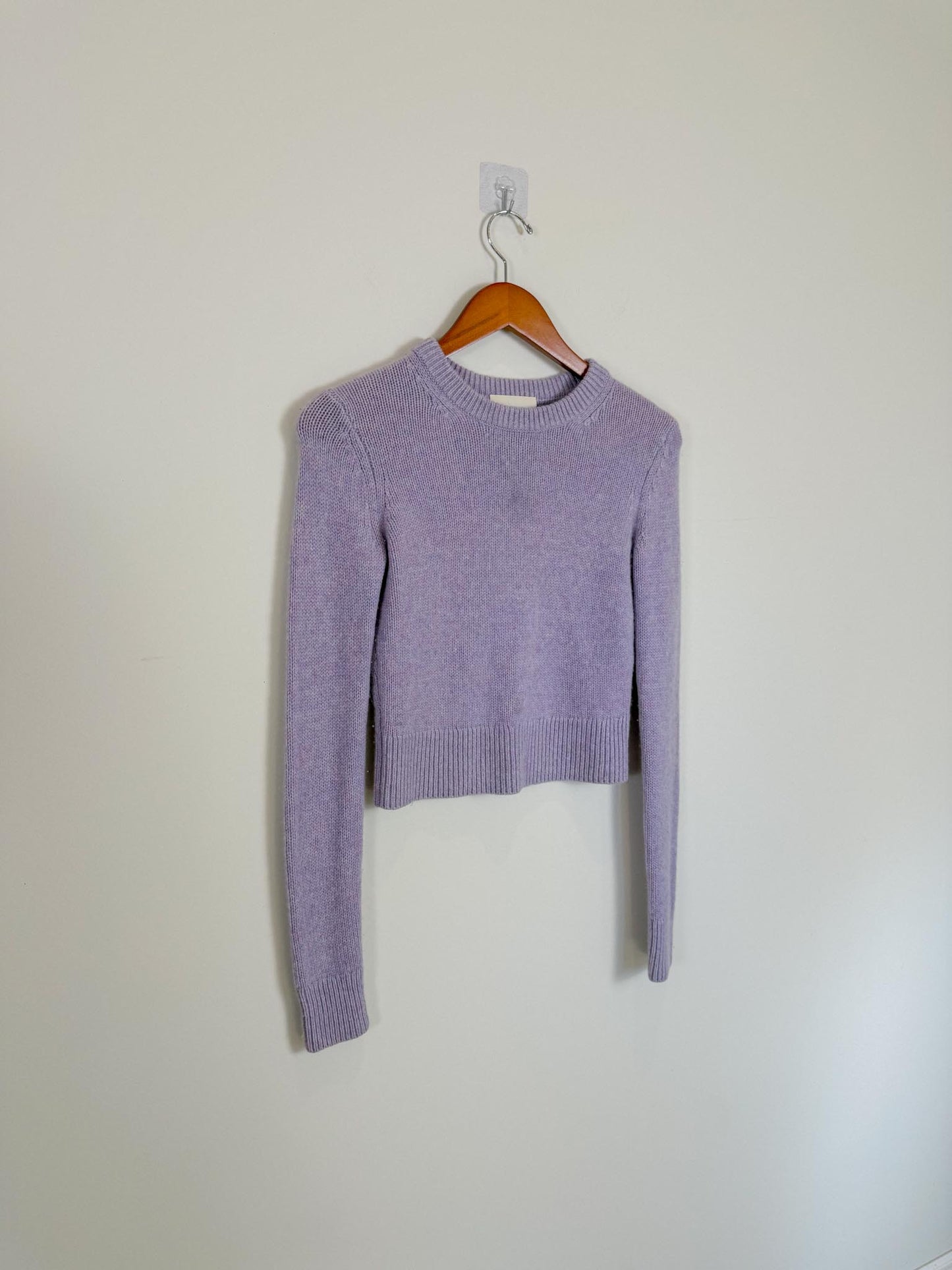 Wilfred Cashmere Sweater in Purple (Size XS)
