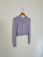 Wilfred Cashmere Sweater in Purple (Size XS)