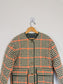 Rachel Zoe Checkered Chore Coat in Green/Red Check NWT (Size XS-M)