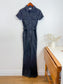 Good American "Fit for Success Bootcut Jumpsuit in Black" (Size S)