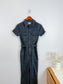 Good American "Fit for Success Bootcut Jumpsuit in Black" (Size S)