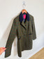 Jack Murphy Dublin "Isabella Tweed Coat in Green" (Size M)