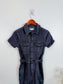 Good American "Fit for Success Bootcut Jumpsuit in Black" (Size S)