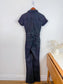 Good American "Fit for Success Bootcut Jumpsuit in Black" (Size S)