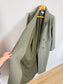 Torn by Ronny Kobo Tyra Peacoat in Moss Green (Size L)