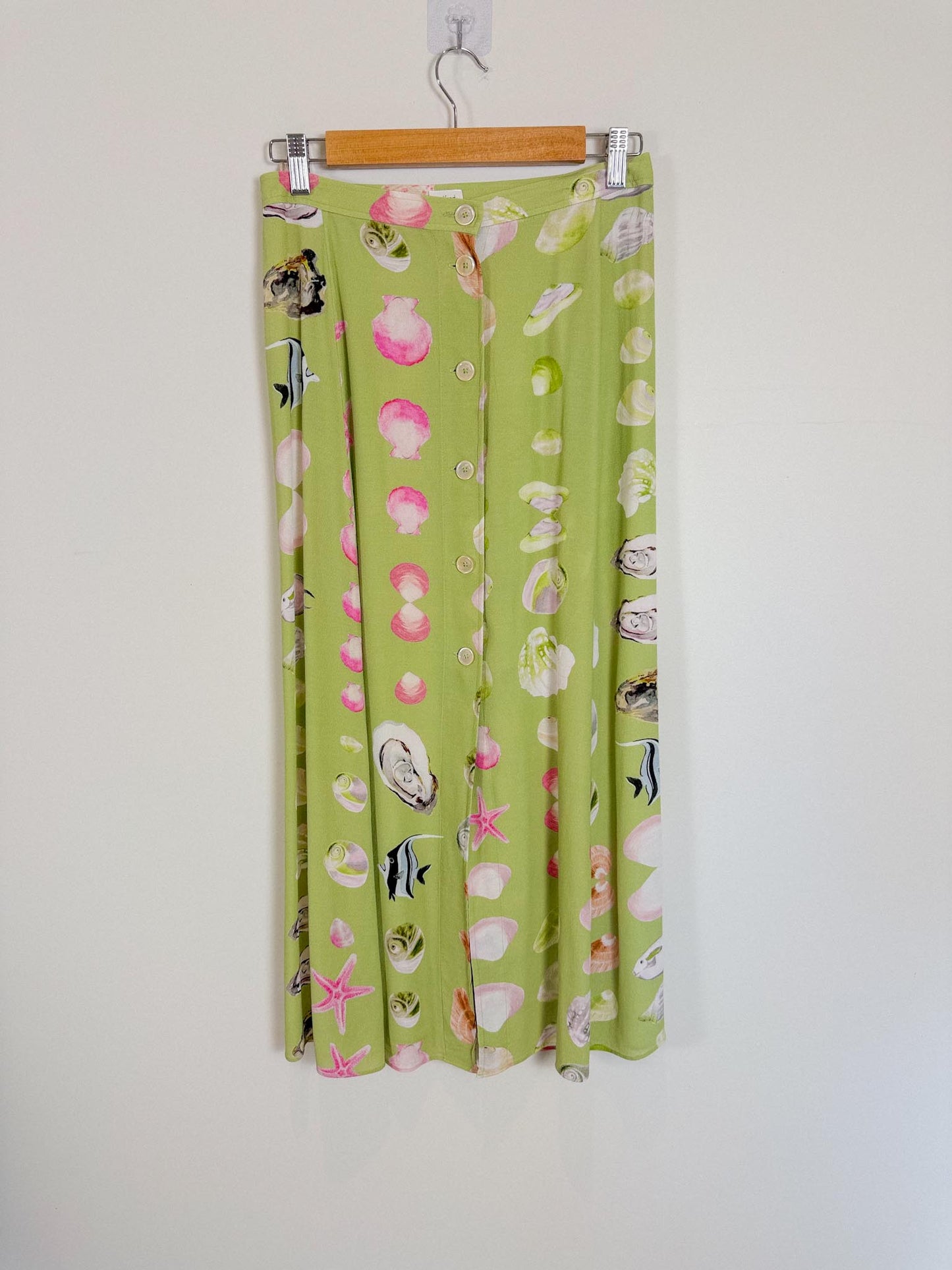 Wilfred "Wilfred Amelie Skirt  in Oyster/Seashell Print" (Size S)