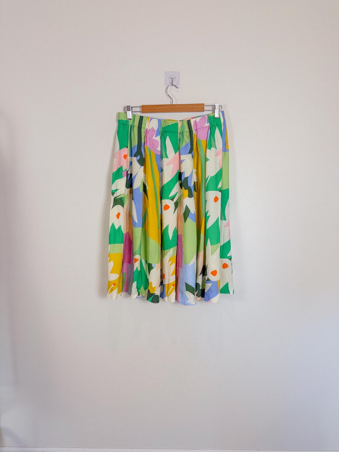 Gorman Floral Skirt in Multi-Colour (Size L/XL)