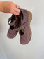 SANDGRENS Sustainable "Mary Jane Clogs in Brown" (Size 9)