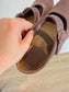 SANDGRENS Sustainable "Mary Jane Clogs in Brown" (Size 9)
