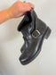 FYRE "Veronica Leather Bootie in Black" (Size 8)