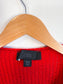 Zara Striped Sweater Vest in Red/White (Size M/L)