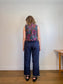 Vintage Floral Vest (Size XL)