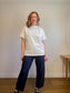 MR.SATURDAY Designer "Do Not Disturb" Graphic T-Shirt in White (Size M)
