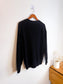 Wilfred "Storybook Merino Wool Cardigan in Black" (Size S/M)