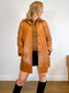 Vince Half Zip Pullover Jumper in Brown (Size M)