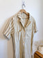 Rylee & Cru Striped Linen Blouse (Size S/M)