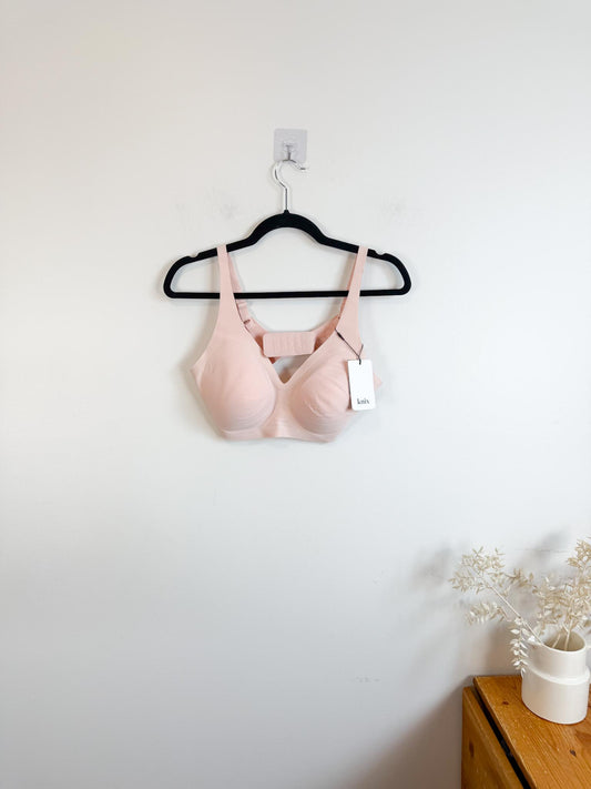 Knix "Revolution Bra in Rose Water" NWT (Size L+)