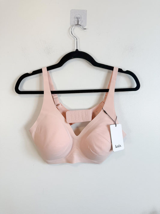Knix "Revolution Bra in Rose Water" NWT (Size L+)
