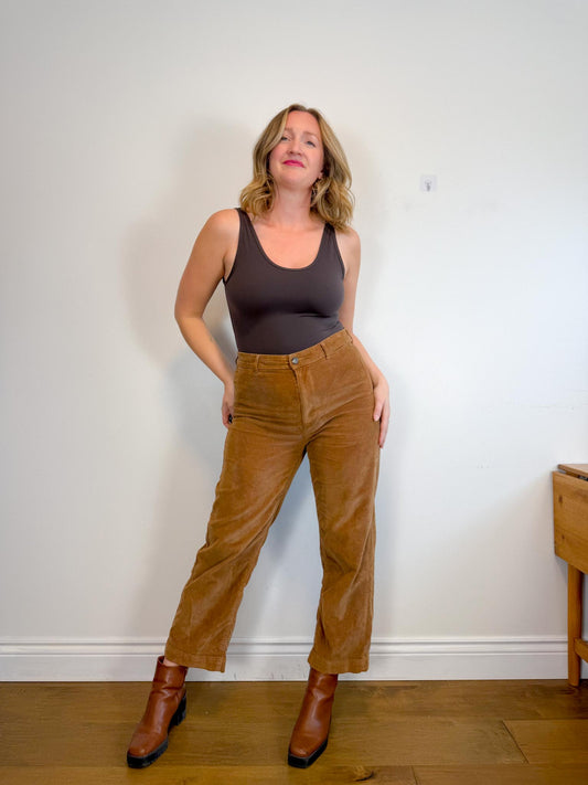 Everlane “THE SAILOR PANT IN CORDUROY in Toasted Coconut” (Size 14)