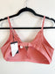 Knix "Deep V Lace Bralette in Pink Sorbet" NWT (Size XL)