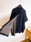 Theory Palomino Reversible Wool Cape Jacket in Black (Size M/L)