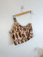 BAILEY / 44 One Shoulder Cropped Tank in Aztec Brown NWT (Size L)