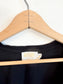 Nation Ltd Slow Fashion Black Mini Dress with Puff Sleeve (Size S)