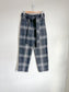 Wilfred "Tie Front Wool/Cashmere Pant in Plaid" (Size 6)