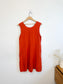 Allison Wonderland Slow Fashion "Chillin' Romper in Rust" (Size 10)