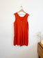 Allison Wonderland Slow Fashion "Chillin' Romper in Rust" (Size 10)
