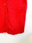 Everlane Chore Mini Dress / Coat in Red (Size M/L)
