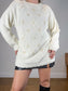 Vintage Liz Sport Embroidered Knit Sweater (Size M/L)