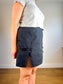 Black Mini Skirt with Bowties (Size XL)