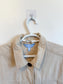 Vintage Linen Shacket in Oatmeal (Size XL)
