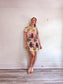 Anthropologie Burnout Velvet Floral Dress SOLD AS IS (Size XS-M)