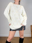 Vintage Liz Sport Embroidered Knit Sweater (Size M/L)