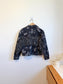 Saltwater Luxe Floral Denim Jacket with Tassels (Size S/M)