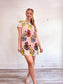 Anthropologie Burnout Velvet Floral Dress SOLD AS IS (Size XS-M)